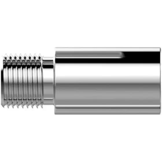 Extensão Sextavada Cromada para Torneira 1/2" 40mm - Blukit