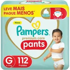 Fralda Pampers Pants Premium Care  G 112 und