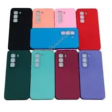 Capa Case Premium para Infinix HOT 50 PRO Aveludada Interna  Acabamento Sofisticado