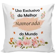 almofada presente para namorada almofada decorativa