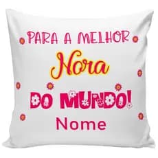 almofada para nora com frase presente aniversário almofada decorativa