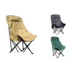 Cadeira de área Dobrável para Camping Praia Reforçada Luxo Confortável, Leve e Resistente – Sortida