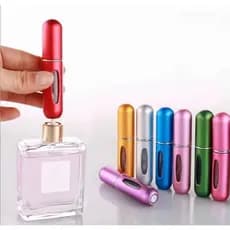 Mini Frasco de Perfume Recarregável - Spray 5ml - Portátil - Porta Perfume