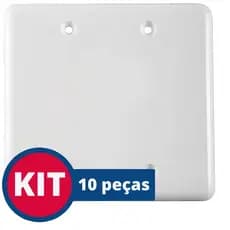Kit 10 Placa Espelho 4x4 Cega Stylus Ilumi