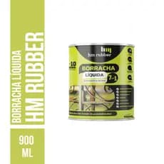 Borracha Liquida 7 em 1 Direto na Ferrugem Anticorrosiva 900ml Hm Rubber