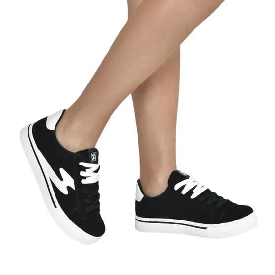 Tenis Feminino Via Marte Casual Sneakers Urbano Moderno Versátil Confortável 016-022