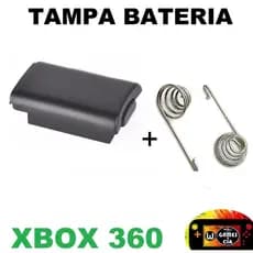 Tampa de Bateria do Controle Xbox 360 Suporte De Pilhas  + Mola  conector de bateria do Controle
