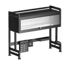Escorredor de Louça Organizador Pia Suporte Porta Metal Inox