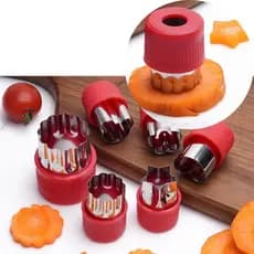 Molde de biscuit Cortador Frutas Massas Biscoitos 12 Peças Divertido para decoração