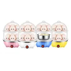 Cozedor Elétrico Ovos, Legumes e Mais 2 Andares até 14 Ovos