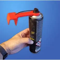 Guia para óleo Lubrificante de Correntes Chain Oiler Suporte Spray Bicicletas e Motos