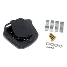Base Bau Bauleto Glider 46 / 48 Litros Boxer Riders com Kit Parafuso
