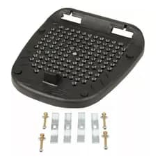 Base Bau Bauleto Glider 28/33/35/38/40 Litros C/ Kit Parafuso Instalação Speed Utility Carbon