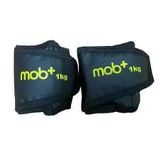 Par Caneleira Tornozeleira Mobplus Fitness Peso 1 Kg