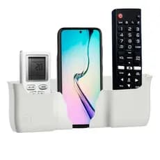 Suporte De Parede Porta Controle Remoto E Celular Universal ar tv ventilador Concept 3D Print C3D