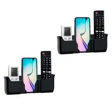 KIT 2 Suporte De Parede Porta Celular E Controle Remoto Universal ar tv ventilador Concept 3D Print