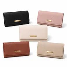 Carteira Feminina Clutch Grande Texturizada Porta Cartões Fecho Premium Organizador Cartões Dinheiro