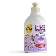 Creme de Pentear Infantil Clubinho Gota Dourada para Todos Tipos de Cabelo