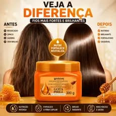 Máscara Para Cabelos Phill Gota Dourada 300g Força e Volume