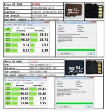 Cartão memória micro SD 64gb capacidade real