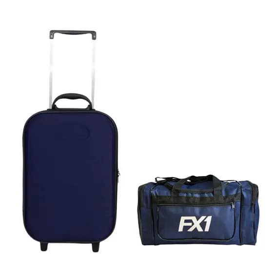 Kit Bolsa de Viagem  Pequena + Mala de 10kg com Medidas ANAC Para ir à Bordo