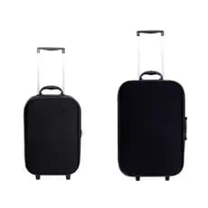Kit Mala De Bordo Pequena 10 kg e Mala De Viagem Média 23 kg