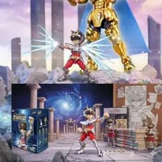 Boneco Blokees Cavaleiros Do Zodíaco Seiya De Pégaso Classic Model Kit Action Figure Original Saint Seiya