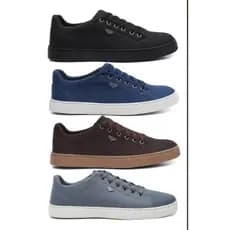 Kit 4 Pares Sapatenis Masculino Tênis Casual Urbano Street