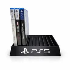 Suporte/ organizador de mídias PlayStation 5