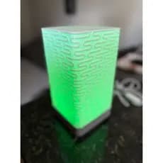 Luminária Mininalista Moderna com Led RGB feita em impressão 3D