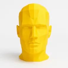 Cabeça de Manequim tamanho compativel ao real feito em impressão 3d para exposição  lojas, vitrines,