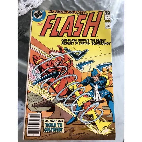 HQ The Flash numero 278 inglês extremamente rara Item de Colecionador