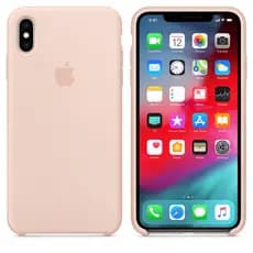 Capa Capinha de Silicone Case Para iPhone X / Xs Rosa