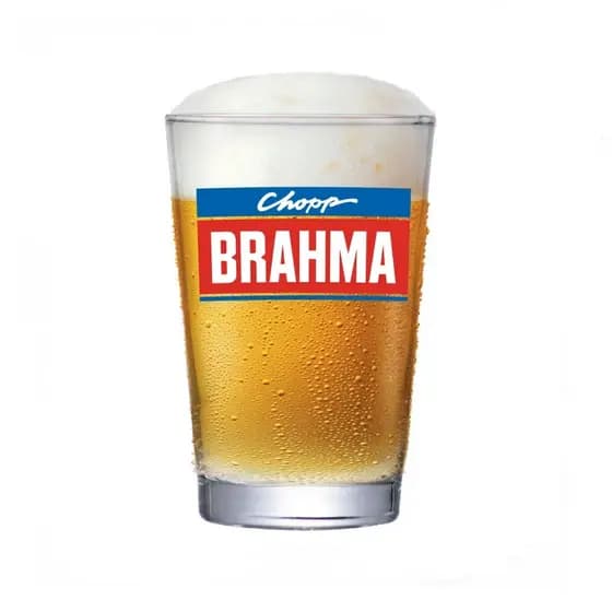 Copo de Vidro Caldereta Para Cerveja Brahma 300ml - Ruvolo