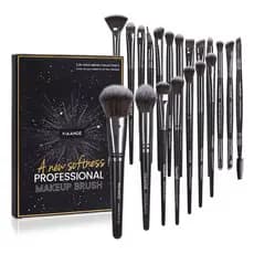 Kit 20 Pincéis Profissionais de Maquiagem – Maange