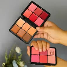 Paleta Carla Secret 12 Cores – Corretivo, Contorno e Blush Creme Importada