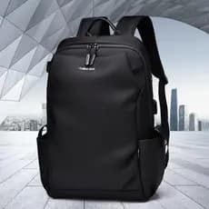 Mochila Masculina Antifurto com USB para Notebook 15.6” Impermeável Trabalho Viagem Escolar