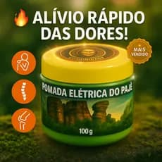 Pomada Indígena Para Dor Nas Costas Joelhos Ombros Articulações Coluna E Massagem Pagé Original 100g