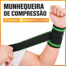 Munhequeira de Compressão para Punho | Suporte Esportivo Academia Musculação Crossfit
