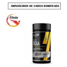Suplemento BCAA 2:1:1 Linha Atleta 60 Cápsulas 400mg Auxilia Desempenho Físico e Sistema Imunológico