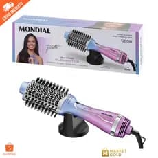Escova Secadora Mondial Juliette ES-JU-03 Bivolt 127/220V Seca Alisa Modela Sem Frizz Rápido