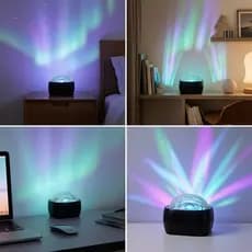 Dispositivo De Projeção De Céu Estrelado Decorativo Luz Noturna Estrelada Ambiente Mini Lâmpada Relaxante Para Adolescen
