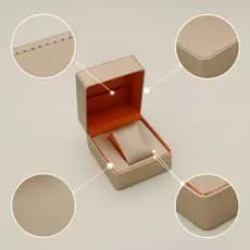 Caixa De Relógio Com Almofada De Couro , Organizador De Único , Sintético Compacto Para Viajantes , Cômoda , Viagens