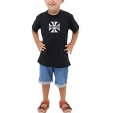 Camiseta Camisa Infantil Criança Estampa West Coast Choppers Bryan O'conner Algodão