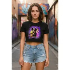 Cropped Feminino Ludmilla Cantora Funk Pagode Top