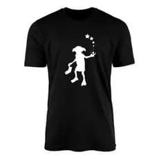 Camiseta Camisa T-shirt Blusa Harry Potter Dobby Elfo Personagem Fã Filme Algodão Unissex