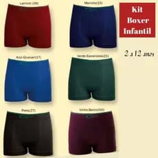 Cueca Infantil Boxer kid Ultraleve DeMillus 090139