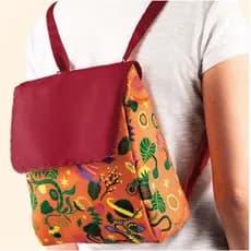 Bolsa/mochila Feminina - Natura Crer Para Ver