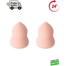2 UNIDADES Esponja Para Maquiagem/Esponja de Rosto Facial Maquiagem Base e Corretivo/COM CAIXAS