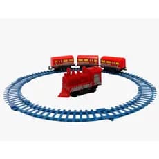 Trem de Bombeiros Infantil Interativo com Movimento a Pilha Brinquedo com Luz e Som Realista